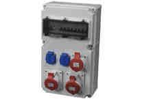 Options: Available on request, optional multiple outlets designs with MCB or RCD protection.