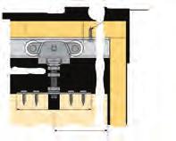 2) screw #8 x 1-1/4 panhead Floor Guide 5/8 (15.