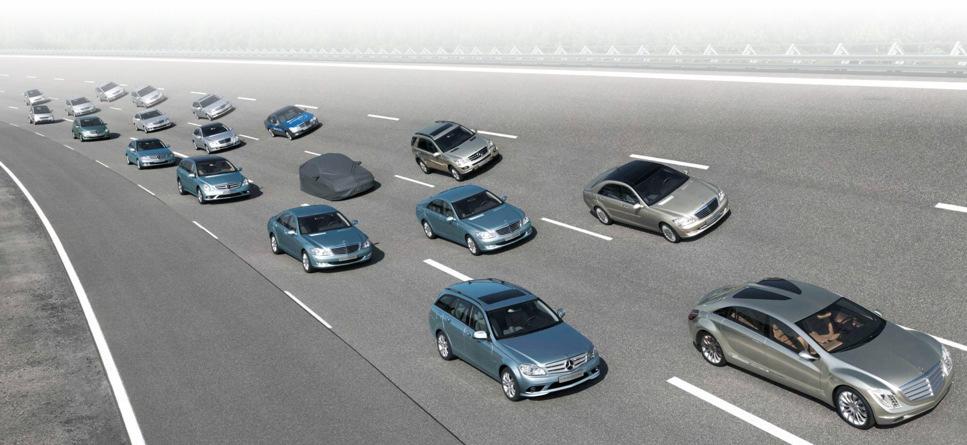 Mercedes-Benz Cars Road to the Future BLUETEC E-Class mhd/ed smart 2nd Gen.