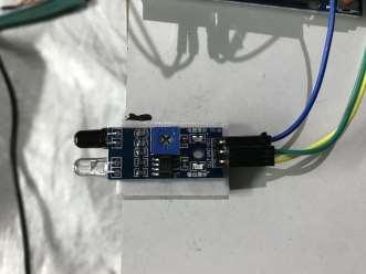 by objects this sensor has built in IR LED driver to modulate the IR signal at 38KV to match built in detector.