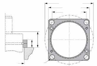 MP - Bottom Mounting Plate Order Number MP-500 FC - Circular