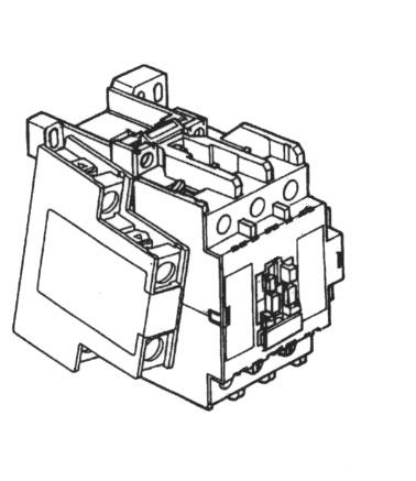 Mounting and Removing Auxiliary Contact Block on the Contactor Specifications Top Mount Style 1. Position the contactor and the auxiliary contact block in the same direction. 2.