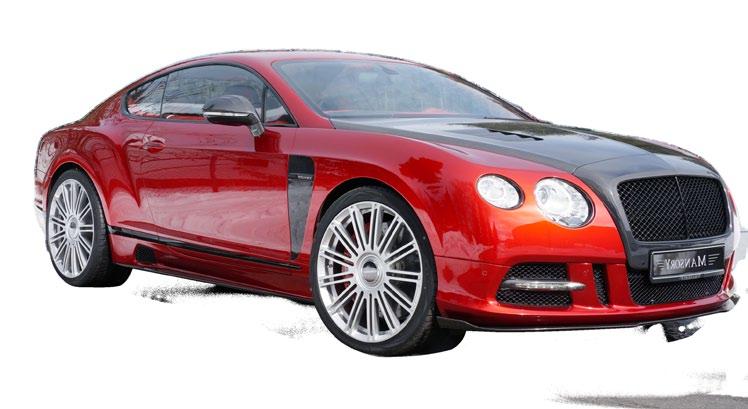 Specially developed for the Bentley Continental GT/GTC, this
