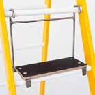 STILE EXTENSIONS FOR FIBREGLASS STEPLADDERS AND SINGLE SECTION FOLDING LADDERS