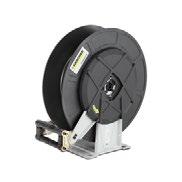 This makes maximum flexibility and convenience possible when working with the HP hose. Add-on kit hose reel plastics 4 6.392-975.0 20 m Automatic hose reel for 20 m high-pressure hose.