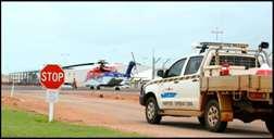 Under no circumstance shall aircraft be towed or taxied through the drain on the southern side of the Northern GA Apron. 25.5. RFDS APRON The RFDS apron is located on the western side of the ATC tower.