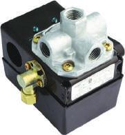 female port manifold compete with plugs UL listed, CSA certified Furnas universal pressure switches are suitable to replace pressure switches on compressors up to: