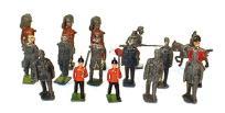 370 Britains Gordon Highlanders Set. Contains five soldiers and officer. Very good/excellent in good/very good box. (-0) 0 371 Britains No. 1 Life Guards Set (post-1950).