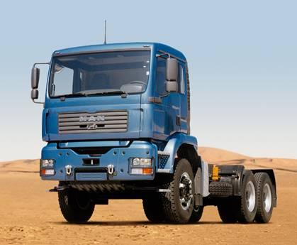 optimized to meet the needs of regional customers Semitrailer trucks 19 t 4x2, 33 t 6x4