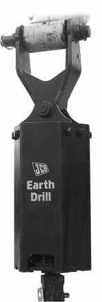 3CX/4CX Earthdrill A For accurate and precise drilling Standard 2" hexagon drive Maximum torque drilling power 6000Nm Choice of standard or heavy duty flights Replacement teeth and pilot bits