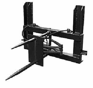 LOADALL Round Bale Spike (with Push Off) Suitable for handling round bales up to 1.