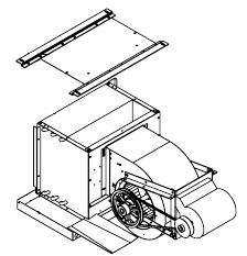 Assembly Diagrams Cabinet/Chassis components Fan Deck Detail 72 68 66 Fan Deck 61 67 Drain Pan Drip