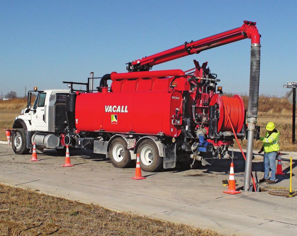 JETTING TO THE TOP Gradall Industries Strives to Be the Market Leader in Sewer Cleaning By Sharon M.