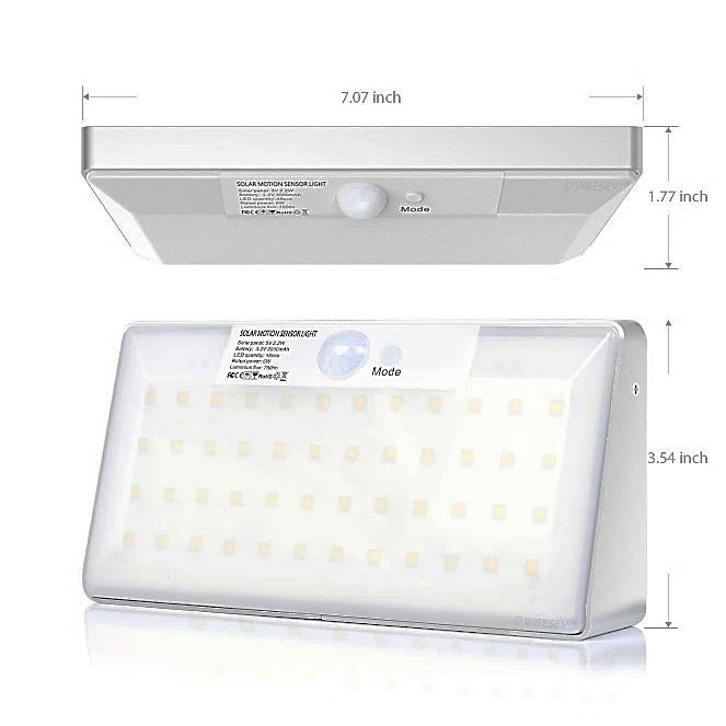 easy entry to solar lighting installed on homes or garage. This light is for users who would like to use this as a dim light or motion sensing light only.