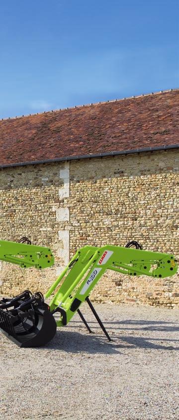 You're already familiar with the comfort, performance, innovative design and reliability of your CLAAS tractor our front loaders belong to the CLAAS product family, and feature the same impressive