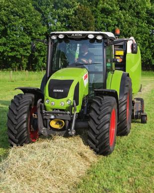 At the forefront of versatility. Forage harvesting specialist. The CLAAS front linkage and front PTO shaft have been specially developed for the AXOS.