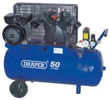 power tools & accessories belt-driven compressors DA50/255B 50L 20V V-Twin Belt-Driven Air Compressor Air receiver CE Approved.