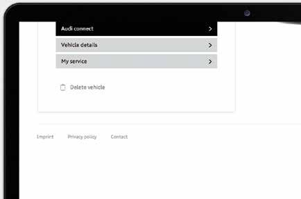 Under My vehicles, click the vehicle you would like to delete. This will take you to the Vehicle profile where you can click Delete vehicle. Step 2 (In the car).