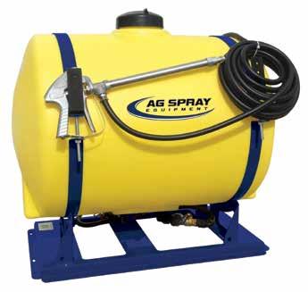 FSP15-BRUSH 5276639 15 Gallon FSP25-BRUSH 5276640 25 Gallon FSP40 * 5301500 40 Gallon DELUXE WITH RACK SPOT SPRAYERS 25 Or 55 Gallon Corrosion Resistant