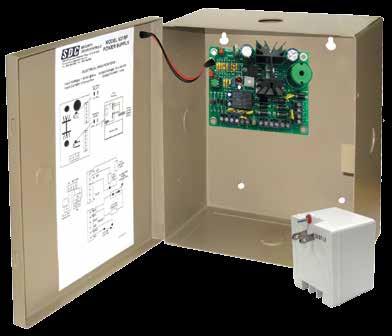 621 Series 1 Amp Modular The 621 Series access control power supplies are designed to support access controls and