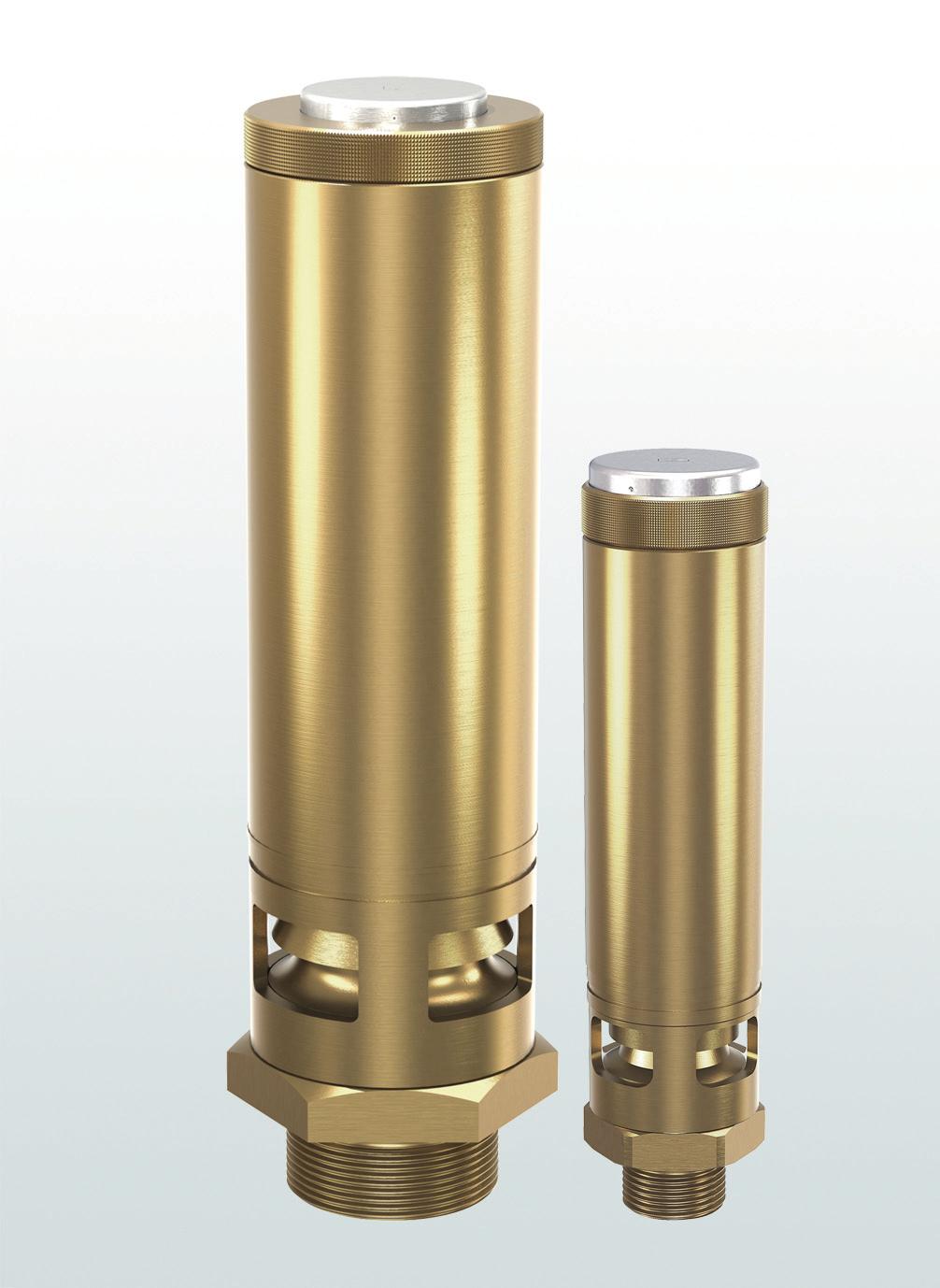 TÜV/CE atmospheric discharge safety valves for industrial applications Series 812 4.