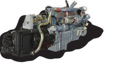 engine, 370 kw/503 HP, max.