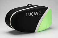 Accessories for LUCAS 2 devices 3 ACCESSORIES BROCHURE LUCAS 2 Carrying Bag LUCAS 2 device is stored and carried in a soft padded carrying bag complete with storage pouches for a spare battery and