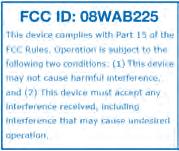 FCC STATEMENT 1. This device complies with Part 15 of the FCC Rules.