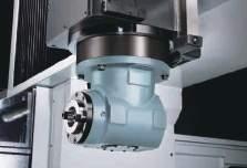The automatic milling head can be controlled by programming.