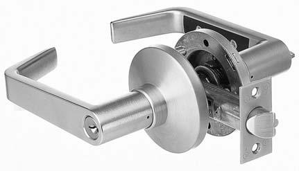 A range of functions are available, with the option of a knob on the outside in some keylock varieties.