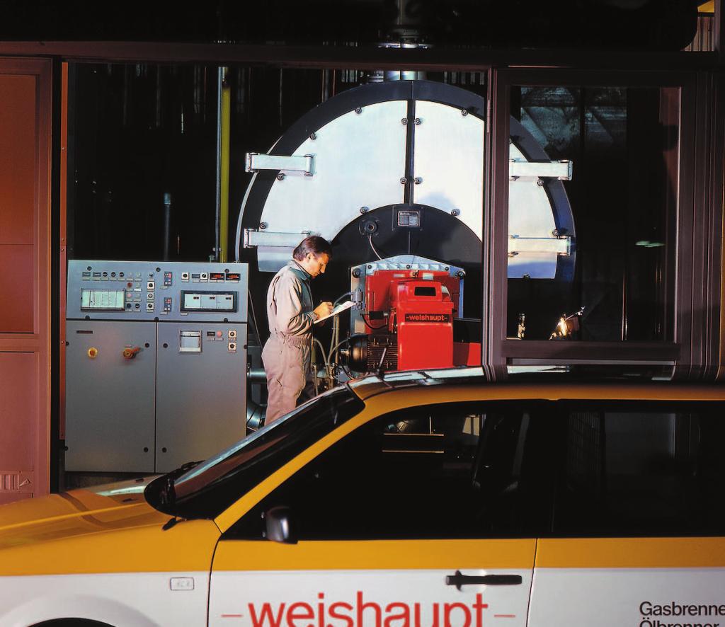 Product and customer service the complete Weishaupt range Weishaupt Corporation 680 Danville Road Mississauga, ON LT H7 Ph.: (90) 6 096, Fax.: (90) 6 099 www.weishaupt-corp.com Print No.