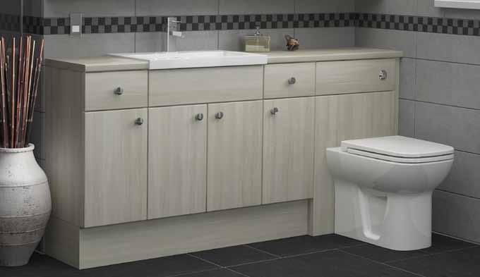 Bathroom Furnitur CABANA FITTED FURNITURE Silvr Elm WALL UNITS Dscription Dimnsions Cod Pric Truffl Oak 200 Wall Unit (H) 640mm x (W) 200mm x (D) 250mm CB0460 141.00 Silvr Elm CB0360 141.