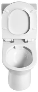 00 SLIM SUPER STRONG SEAT 5 PIECE PRICE 390 FLUSH FIT Flush to Wall WC Pan &