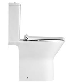 00 OPEN RIM LOW MAINTENANCE EASY CLEAN Basin 500 x 400mm 1 Tap Hol with Pdstal