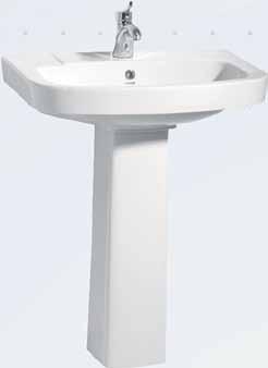 00 5 PIECE PRICE 443 Basin 560mm 1 Tap Hol and
