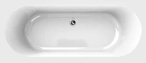 CAPITAL BATHS 25 YEAR GUARANTEE DOUBLE ENDED BATHS LUCITE ACRYLIC SHEET ENCAPSULATED BASEBOARD CE COMPLIANT IENNA FROM 238 Standard Bath Baths FROM 341 Rinforcd Bath Doubl Endd - No Tap Hols Inna