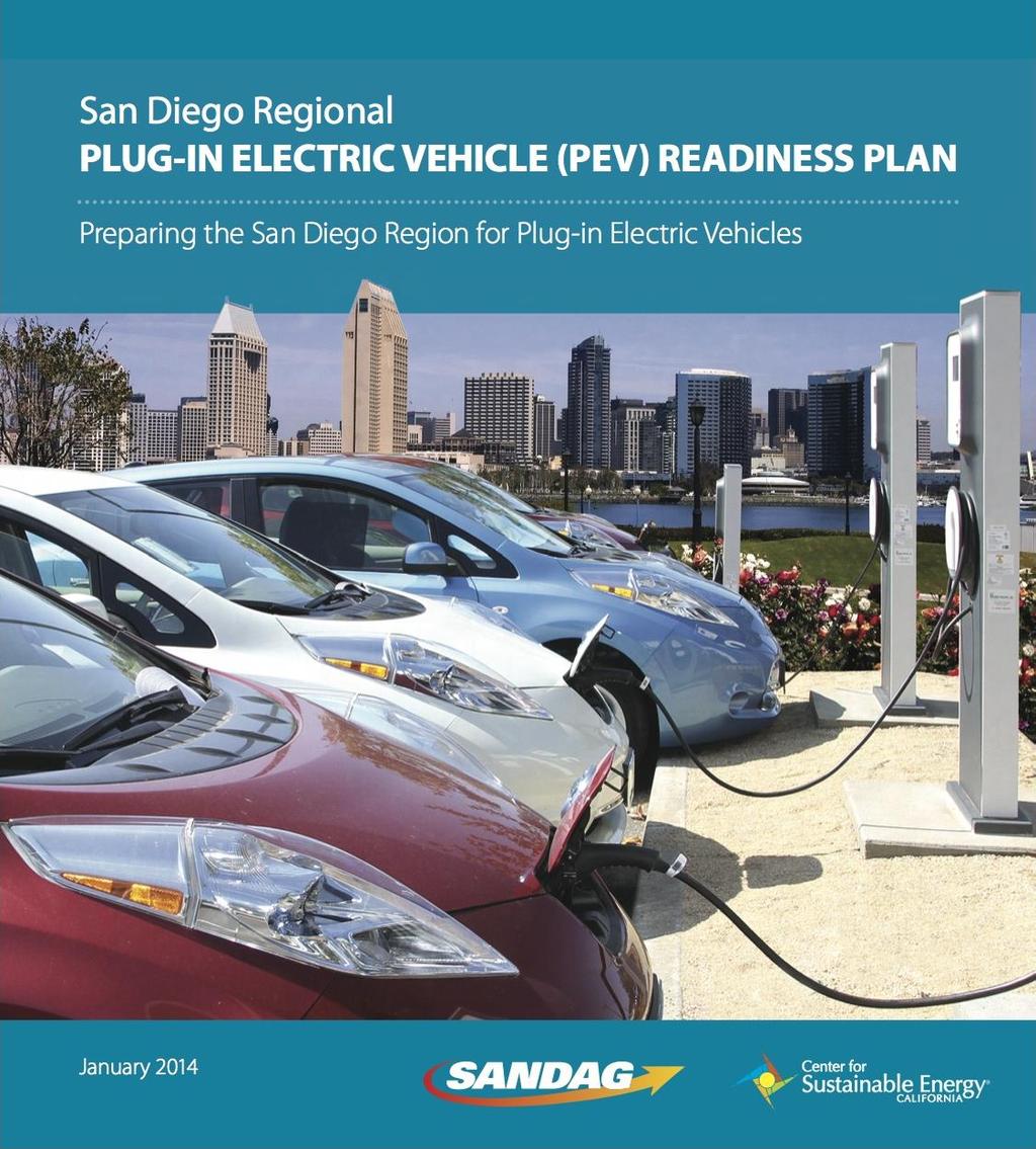 Grant funds from California Energy Commission Working Group developed regional readiness plan Plan identifies, reduces & addresses regional barriers to EV charging