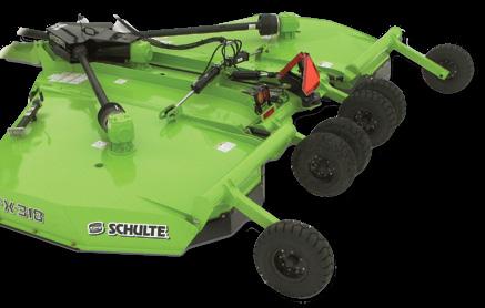 choice for mowing crop residue,