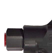 Plastic Injector Heads PVC Body 250 PSI Maximum Working Pressure Ceramic Balls Parts List