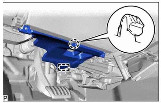 18. Disconnect Hood Lock Control Lever Sub-Assembly (Figure 12).
