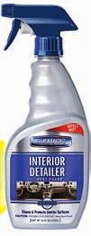 APPEARANCE INTERIOR DETAILER With Dust Guard #840 8 oz / 236 ml Bottle #841 16 fl oz / 472 ml Spray Repels Dust Cleans & Protects Interior Surfaces HEAVY FOAM CARPET