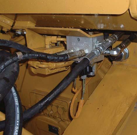12 26. Install the drum clutch hose assembly (item 22) to the elbow in the side of the winch case. 27.