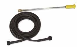 accessories attachments to enhance cleaning effectiveness Gun, lance and hose kits: Used with RG & KG cold water pressure washers Order No. Description 9.802-223.0 Insulated Lance w/ Gun 9.802-220.