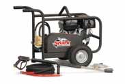 Each model is ETL certified to UL-1776 safety standards and comes with a rugged steel chassis, cast iron belt pulley system, tubed pneumatic tires, and industrial-grade crankcase pump with 7-year