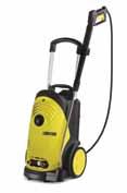 pump, high pressure hose, stainless steel wand and soap injection. The HE models are perfect for specialty contractors doing indoor cleaning. CD models are a great choice for carrying inside vans.