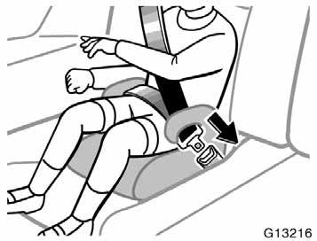 CAUTION A forward facing child restraint system should be allowed to be installed on the front passenger seat only when it is unavoidable.