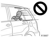 Special care should be taken especially when you have a small child in the vehicle.