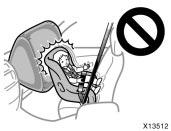 CAUTION When installing a rear- facing child restraint system in the rear seat, move the rear seat to the rear- most lock position to prevent the child restraint system from interfering with the