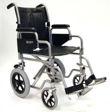 By pulling one wheel backwards and one wheel forwards using then handrims, the wheelchair can be turned around in a tight space.