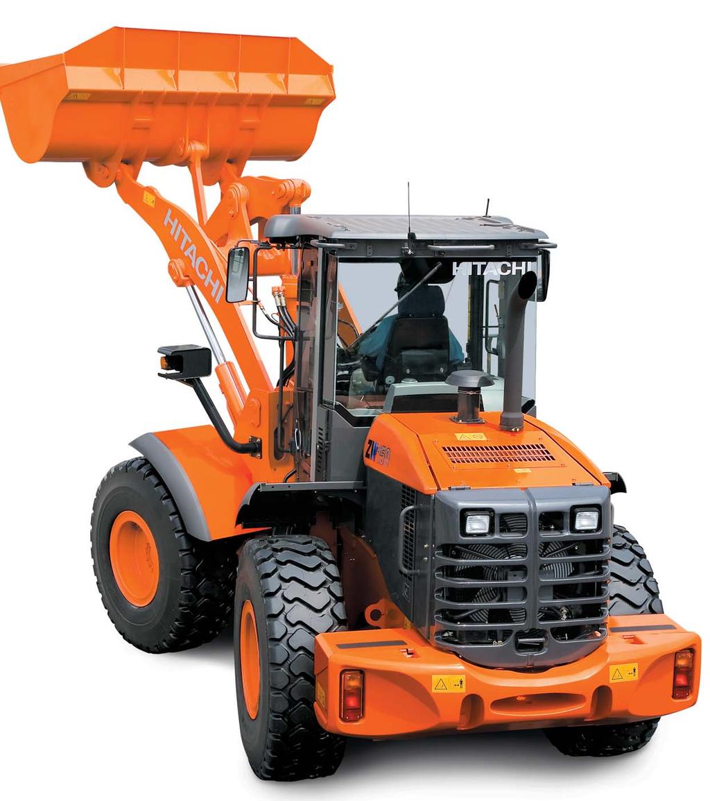 ZW series WHEEL LOADER Model Code: ZW150 Operating Weight: 12 150-12 750 kg